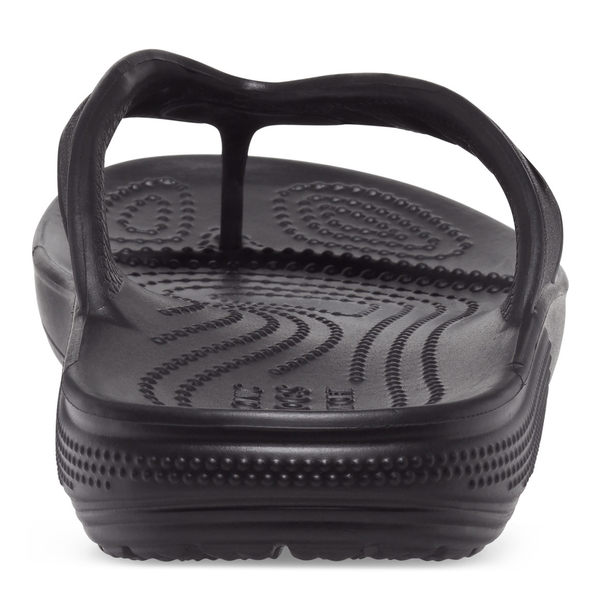 Șlapi Crocs Classic Flip Negru - Black - 4 | YEO