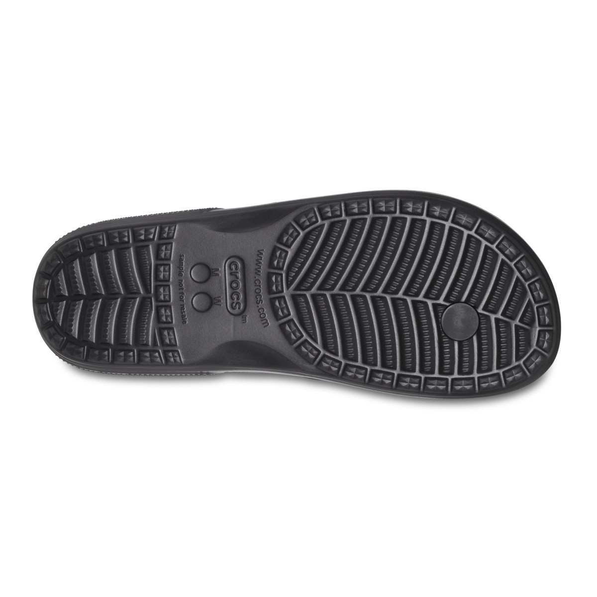 Șlapi Crocs Classic Flip Negru - Black - 5 | YEO