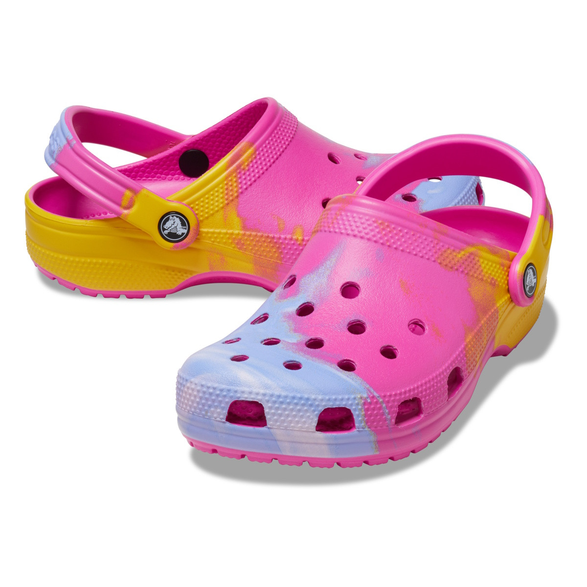 Saboti Crocs Classic Ombre Clog Roz - Juice/Multi - 3 | YEO