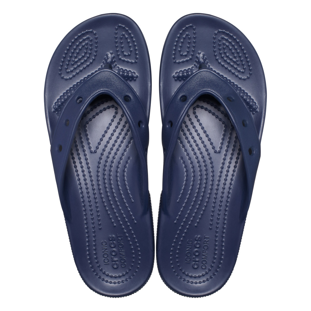 Șlapi Crocs Classic Flip Albastru - Navy - 4 | YEO