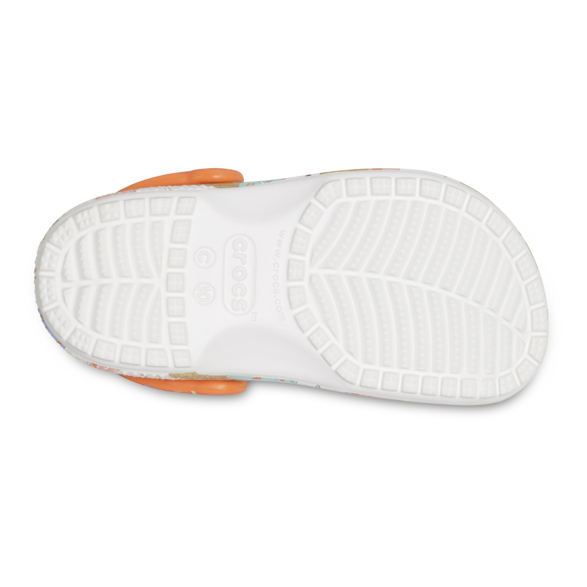 Saboti Crocs Toddler Classic Ice Cream Graphic Clog Alb - White/Multi