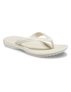 Slapi Crocs Crocband Flip Bej - Bone 2