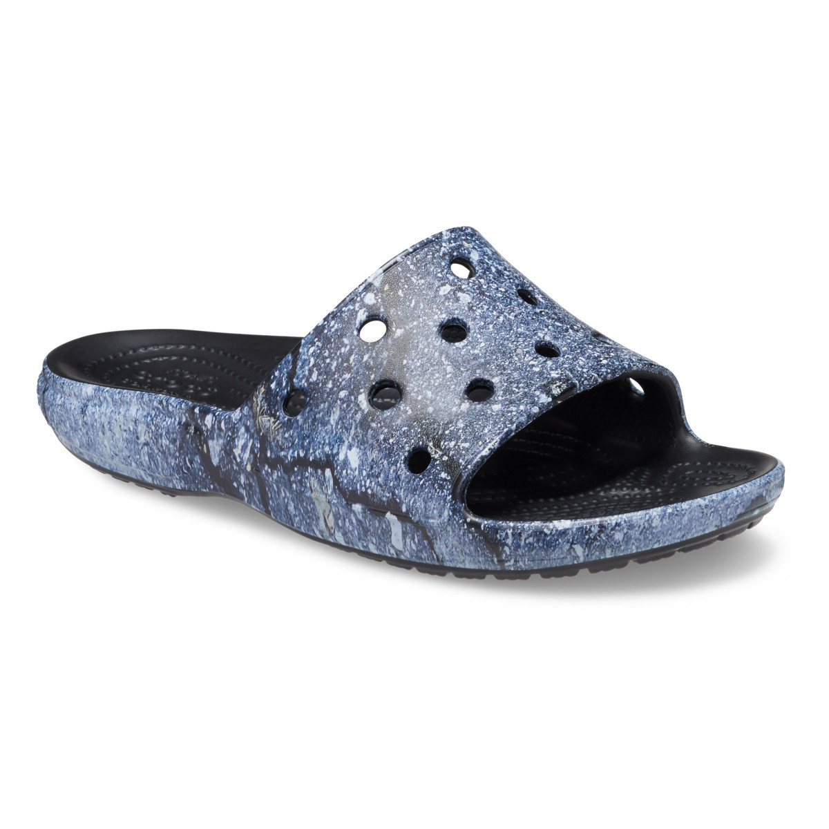 Papuci Crocs Classic Hyper Real Slide Multicolor - Multi/Black - 1 | YEO