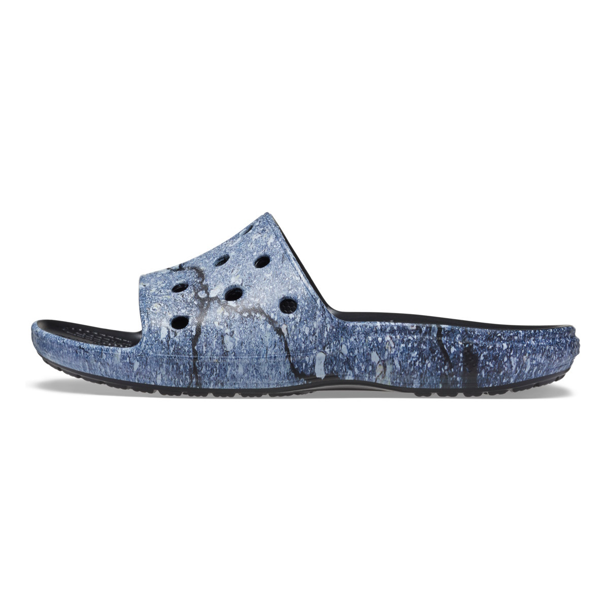 Papuci Crocs Classic Hyper Real Slide Multicolor - Multi/Black - 2 | YEO