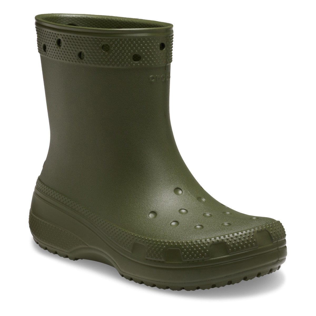Cizme Crocs Classic Rain Boot Verde - Army Green - 2 | YEO