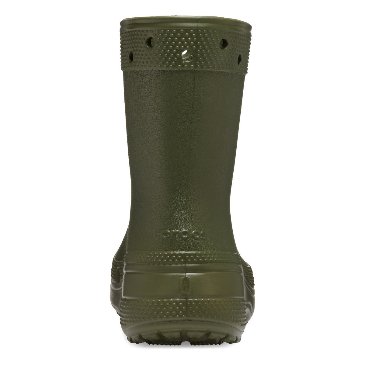 Cizme Crocs Classic Rain Boot Verde - Army Green - 5 | YEO