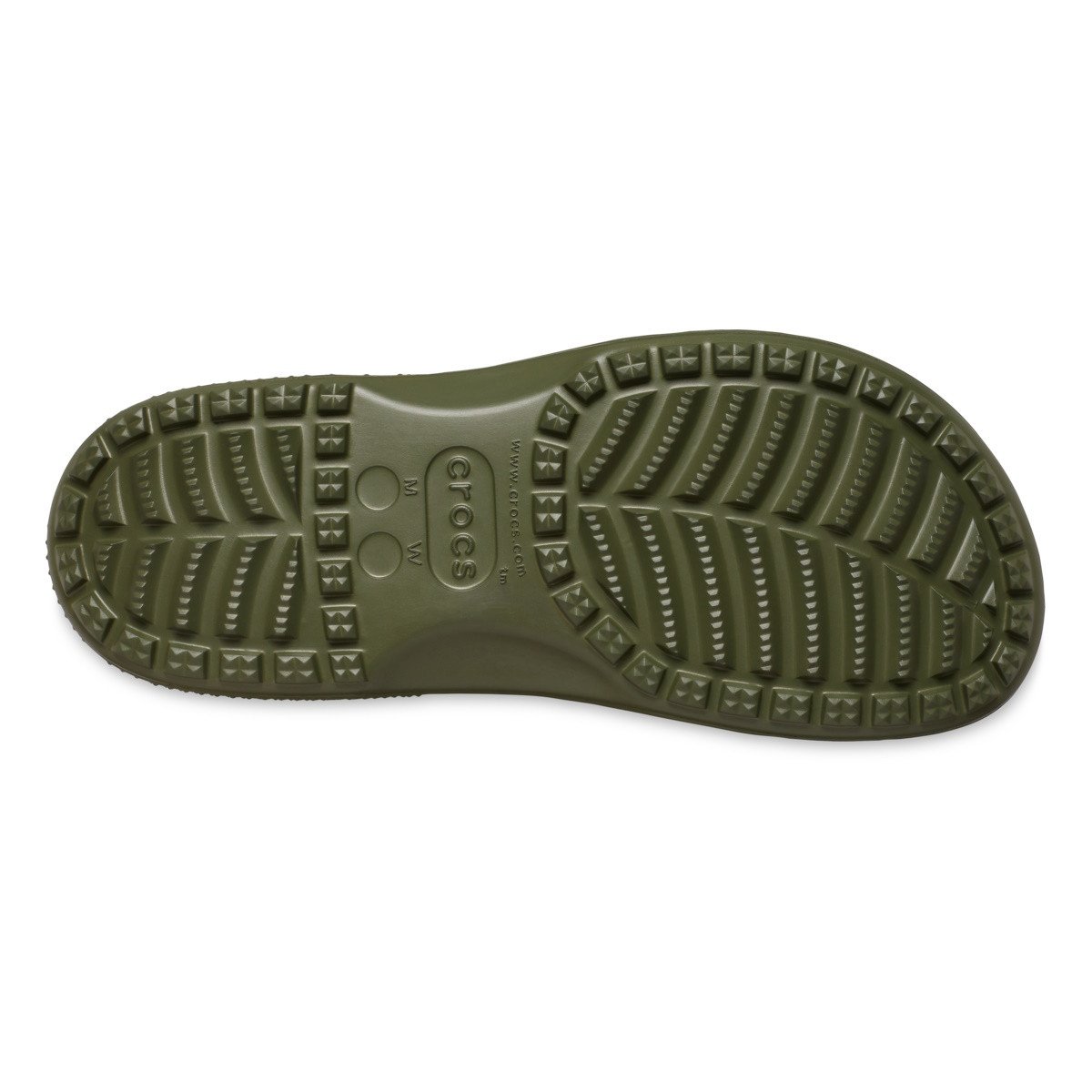 Cizme Crocs Classic Rain Boot Verde - Army Green - 4 | YEO