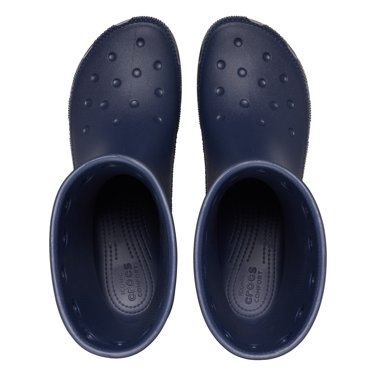 Cizme Crocs Classic Rain Boot Albastru - Navy - 4 | YEO