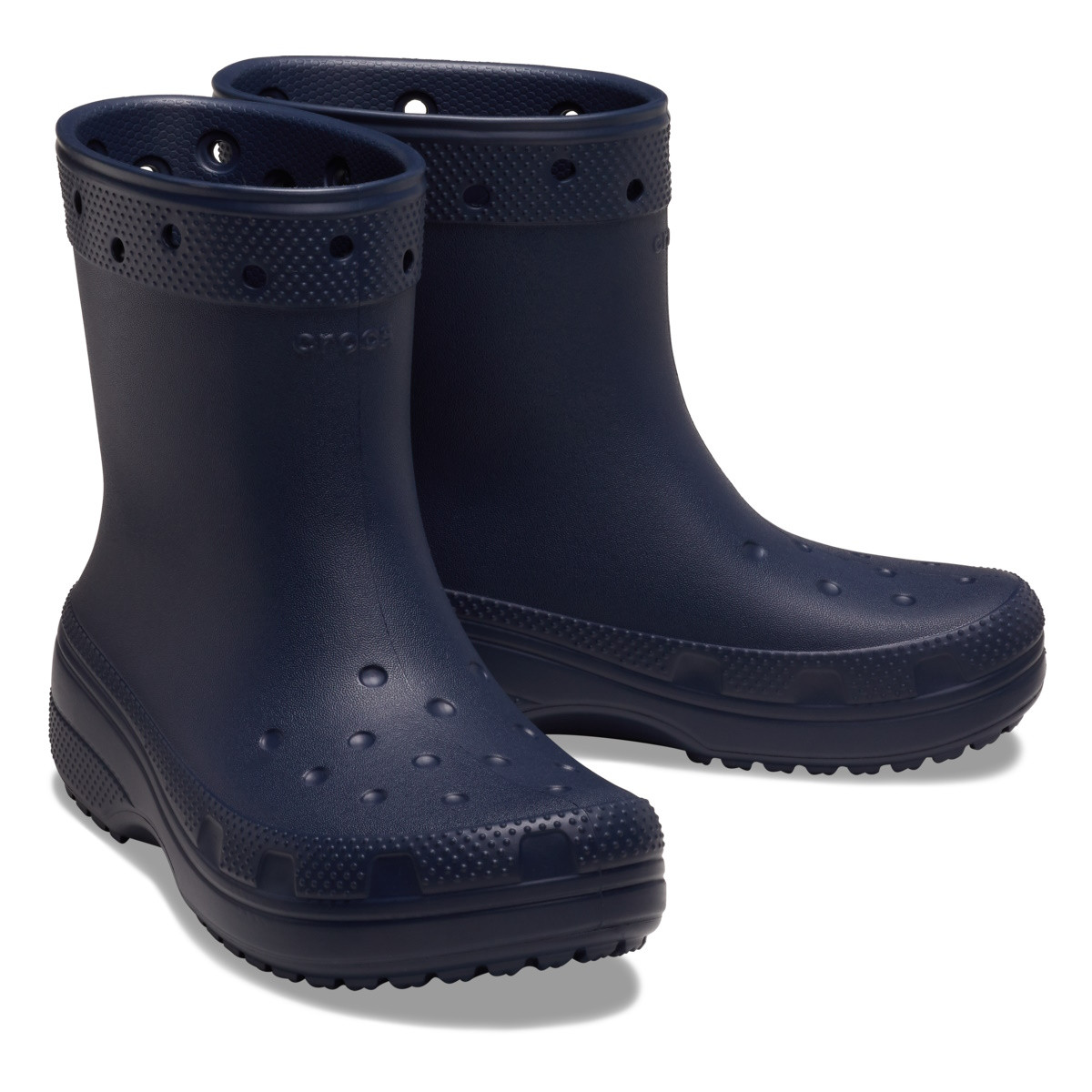 Cizme Crocs Classic Rain Boot Albastru - Navy - 3 | YEO