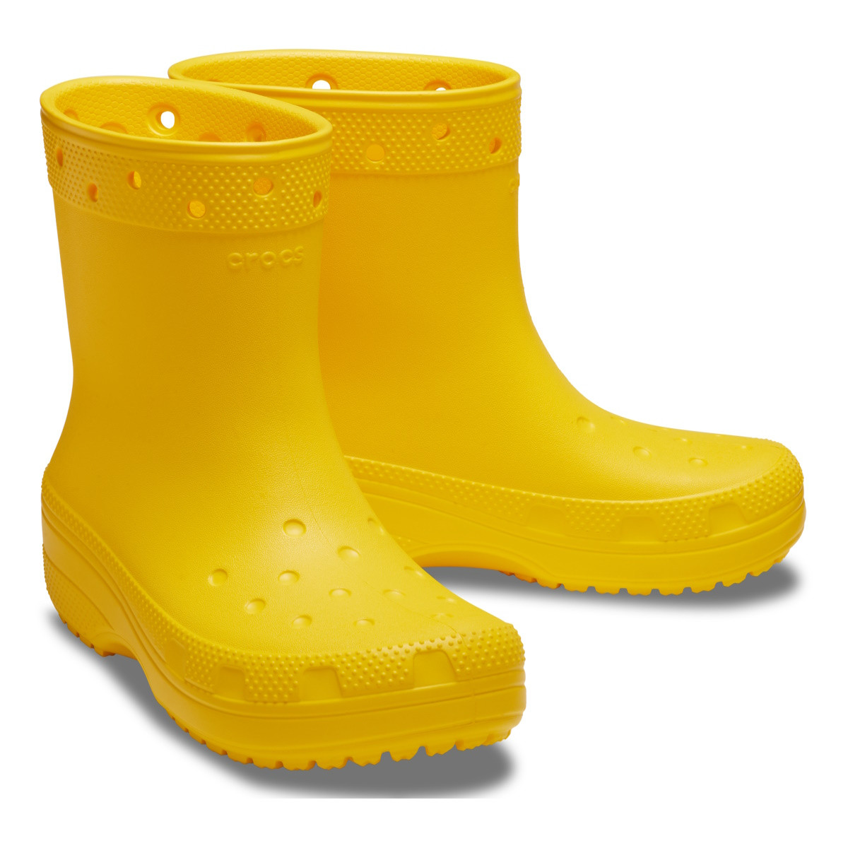 Cizme Crocs Classic Rain Boot Galben - Sunflower - 3 | YEO