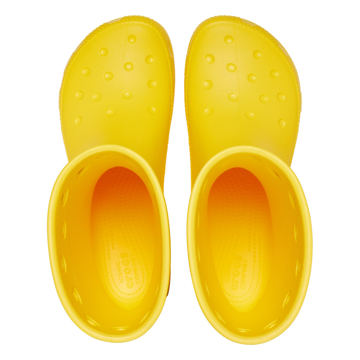 Cizme Crocs Classic Rain Boot Galben - Sunflower - 4 | YEO