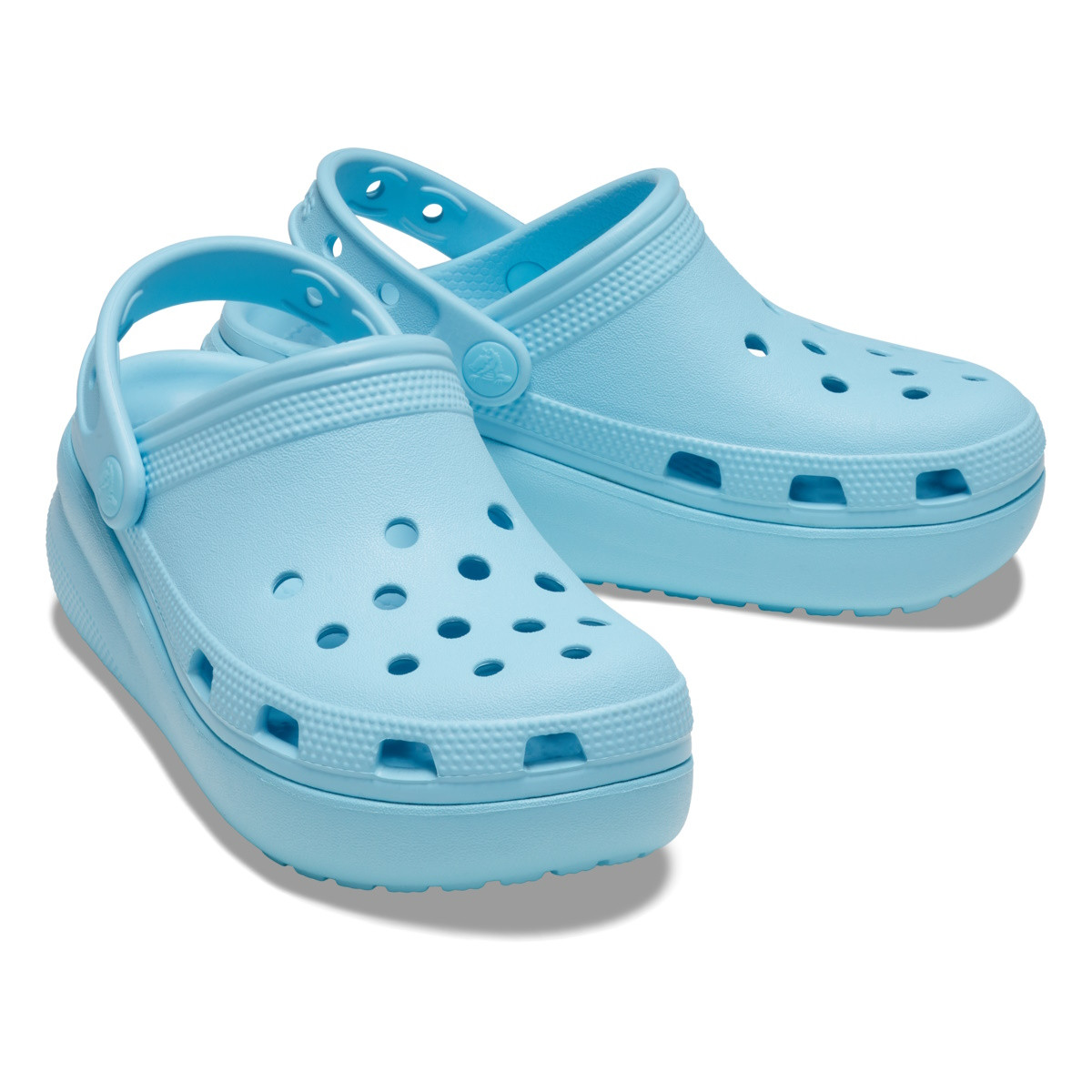 Saboți Classic Crocs Cutie Clog Kids Albastru - Arctic - 3 | YEO