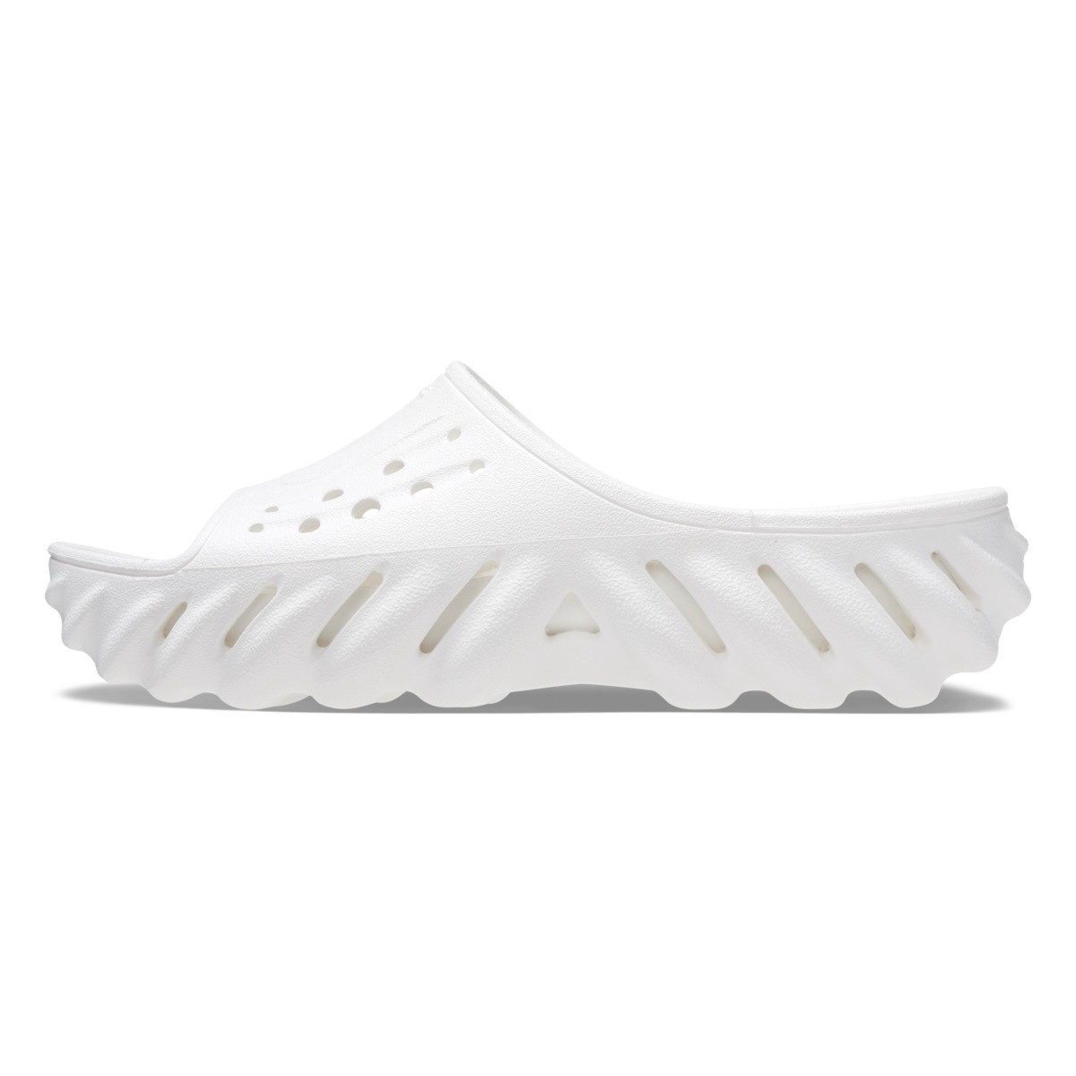 Papuci Crocs Echo Slide Alb - White - 2 | YEO