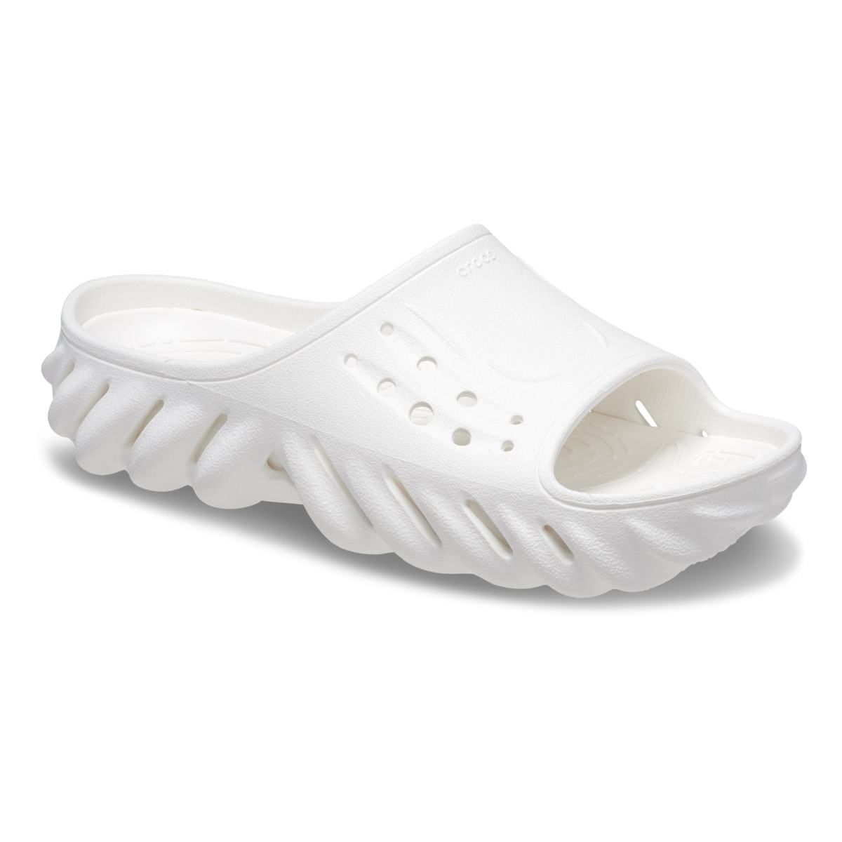 Papuci Crocs Echo Slide Alb - White - 1 | YEO