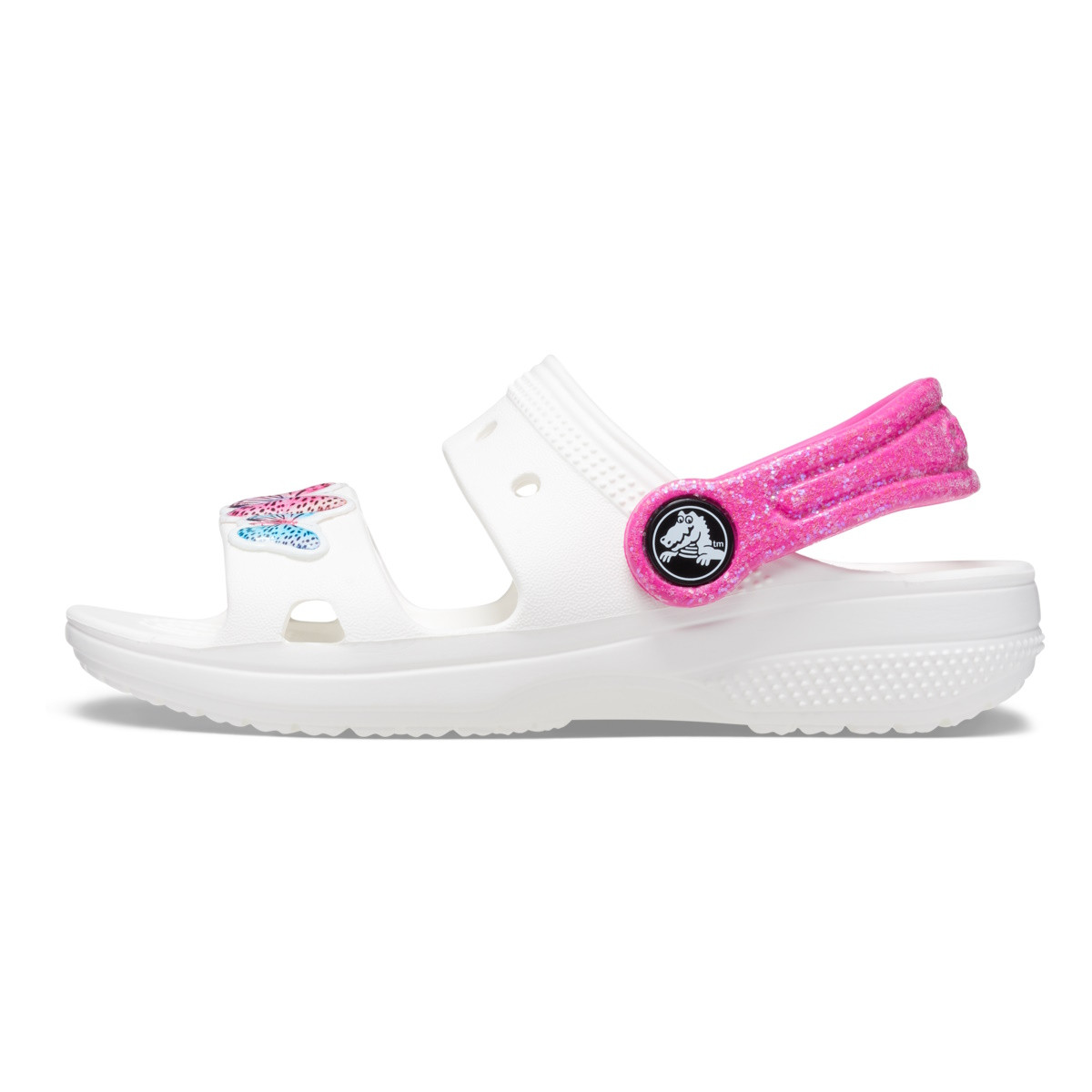 Sandale Crocs Classic Toddler Embellished Sandal Alb - White - 2 | YEO
