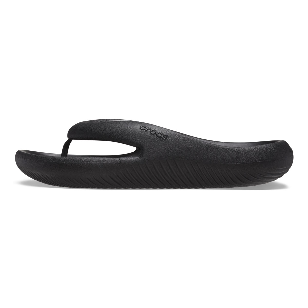Șlapi Crocs Classic Mellow Flip Negru - Black - 2 | YEO