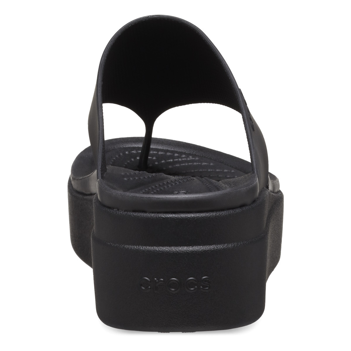 Slapi Crocs Brooklyn Flip Negru - Black