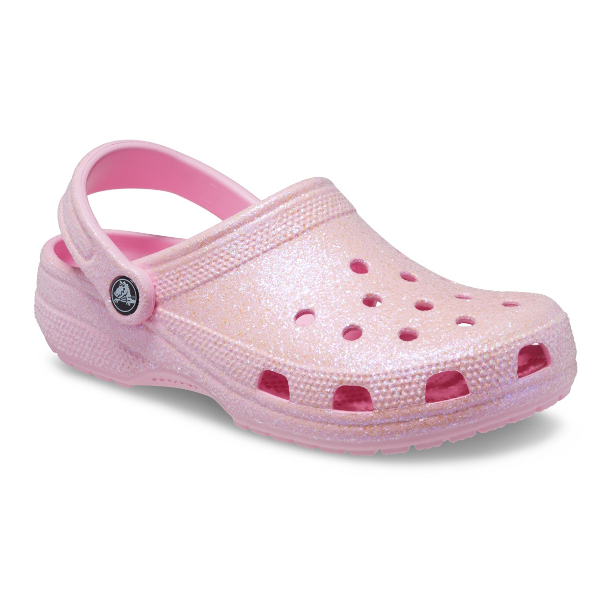 Saboți Crocs Classic Glitter Clog Roz - Flamingo - 1 | YEO