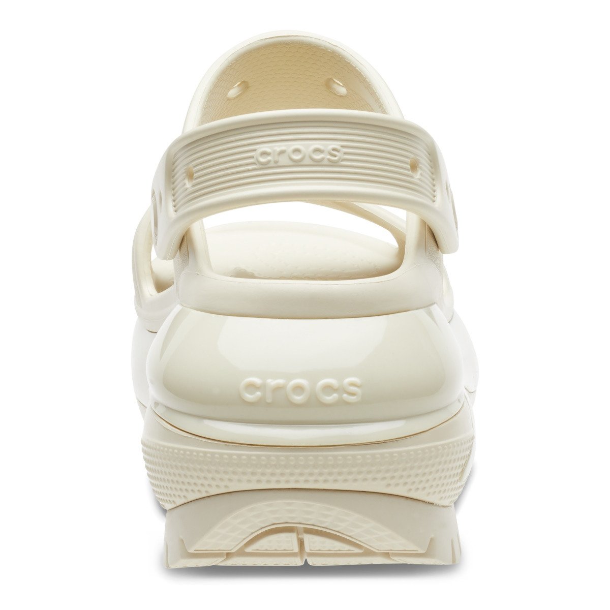 Sandale Crocs Classic Mega Crush Sandal Bej - Bone - 5 | YEO