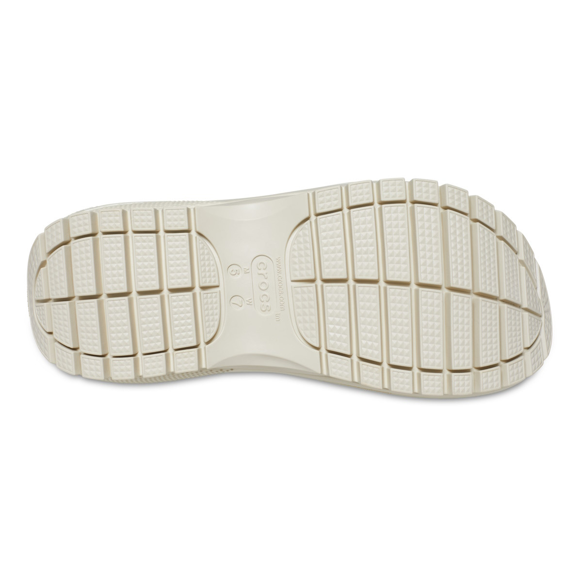 Sandale Crocs Classic Mega Crush Sandal Bej - Bone