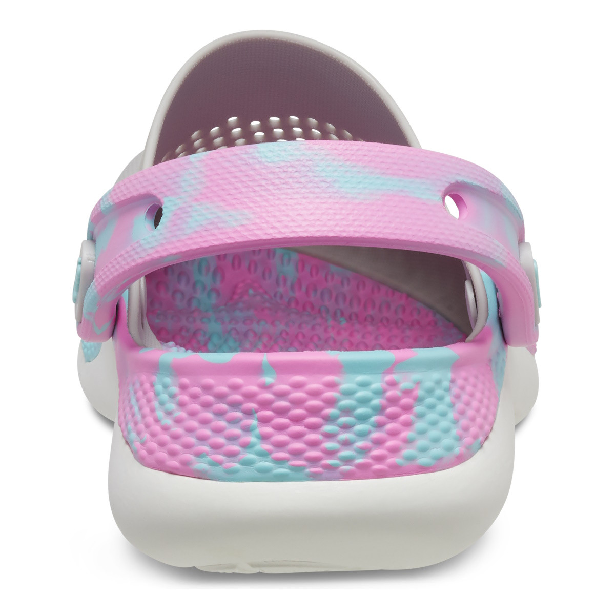 Saboți Crocs LiteRide 360 Marbled Clog Kids Multicolor - Pearl White/Multi - 3 | YEO