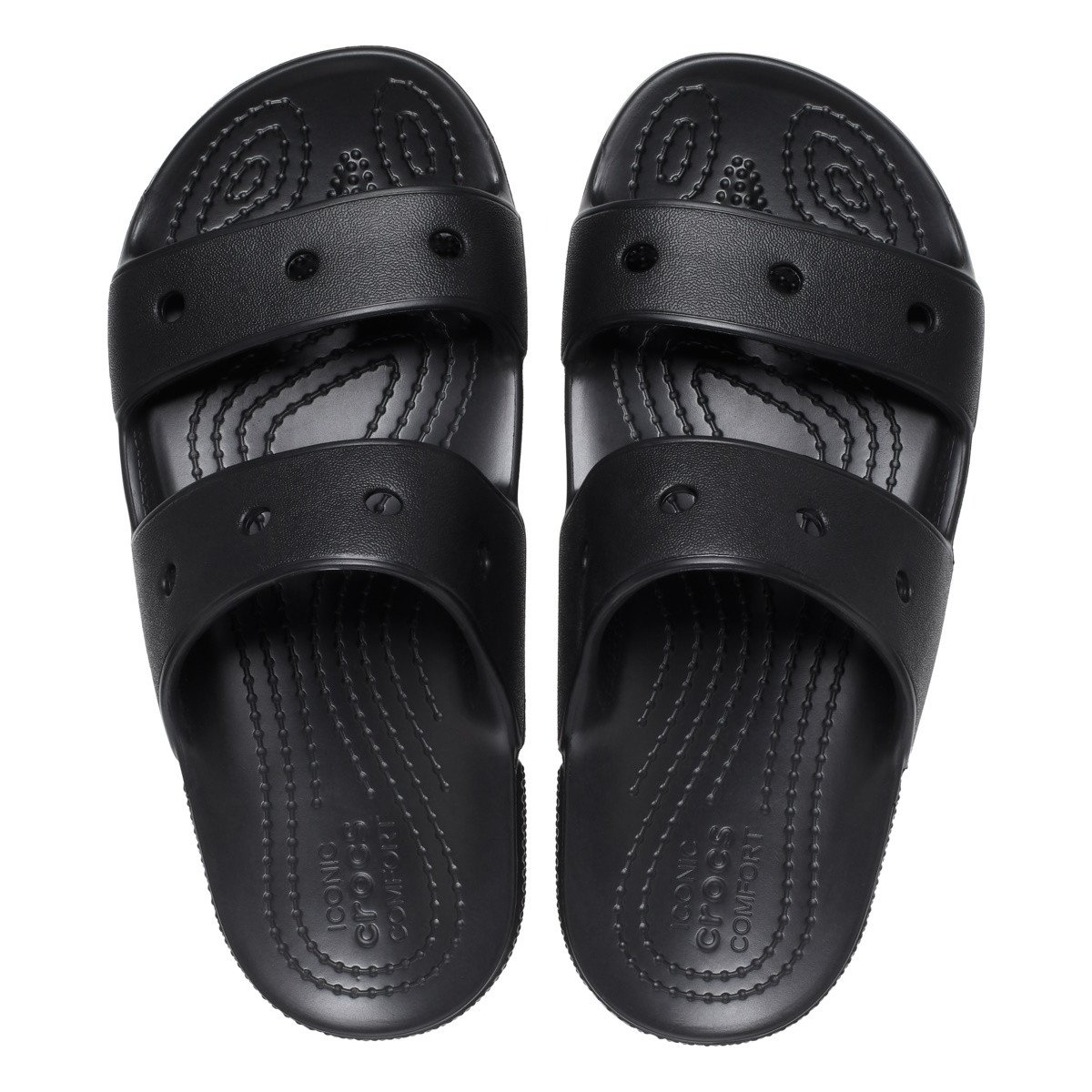 Sandale Classic Crocs Sandal Kids Negru - Black - 3 | YEO