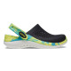 Saboți Crocs LiteRide 360 Marbled Clog Kids Culoare Negru - Black/Multi
