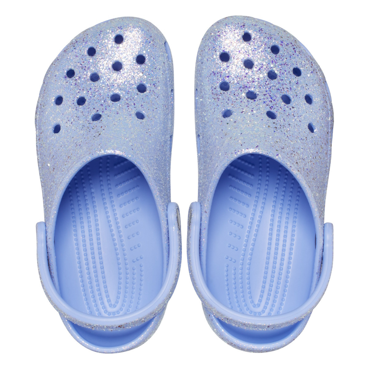 Saboți Crocs Classic Glitter Clog Mov - Moon Jelly - 4 | YEO