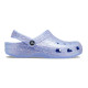 Saboți Crocs Classic Glitter Clog Culoare Mov - Moon Jelly