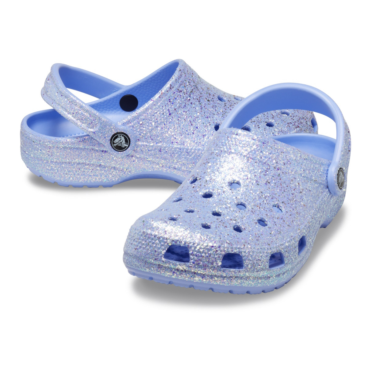 Saboți Crocs Classic Glitter Clog Mov - Moon Jelly - 3 | YEO