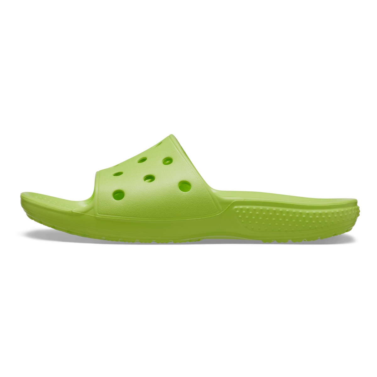 Papuci Kid\'s Classic Crocs Slide Verde - Limeade - 1 | YEO