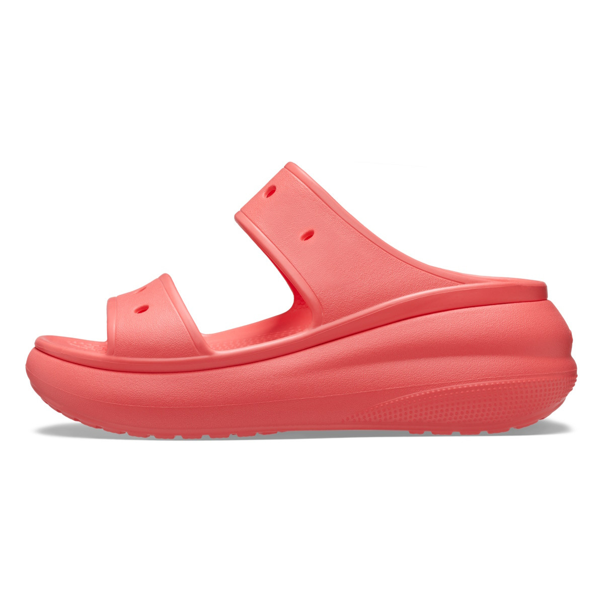 Sandale Crocs Classic Crush Sandal Roz - Neon Watermelon - 2 | YEO