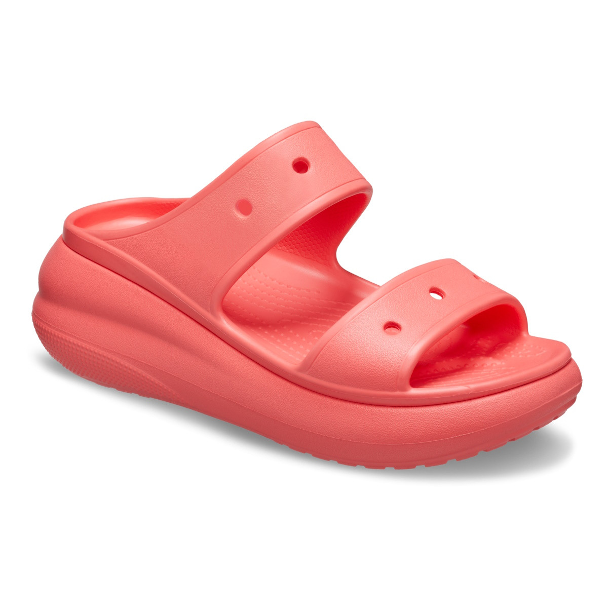 Sandale Crocs Classic Crush Sandal Roz - Neon Watermelon - 1 | YEO
