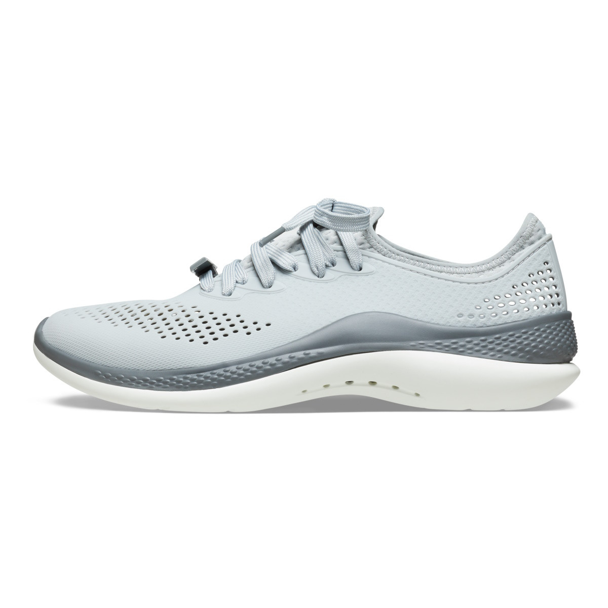 Pantofi Crocs LiteRide 360 Pacer W Gri - Light Grey/Slate Grey - 2 | YEO