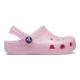 Saboti Crocs Toddler Classic Glitter Clog Culoare Roz - Flamingo