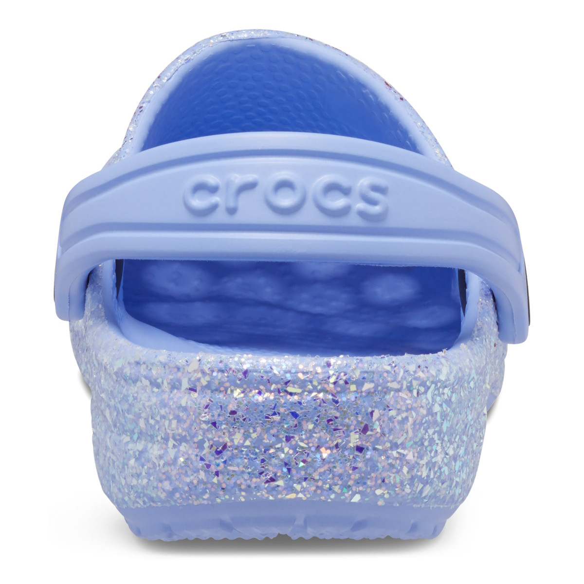 Saboti Crocs Toddler Classic Glitter Clog Mov - Moon Jelly - 5 | YEO