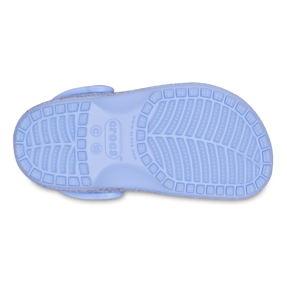 Saboti Crocs Toddler Classic Glitter Clog Mov - Moon Jelly