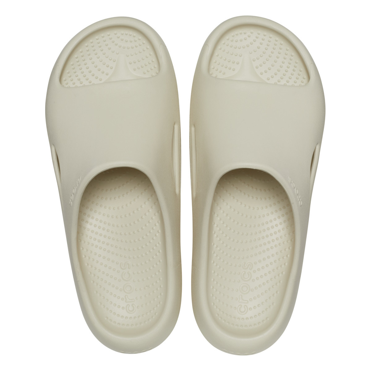 Papuci Crocs Mellow Slide Bej - Bone - 4 | YEO