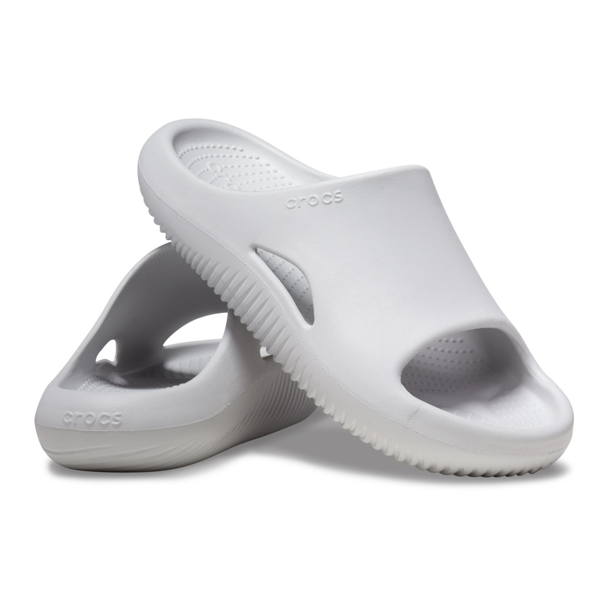 Papuci Crocs Mellow Slide Gri - Atmosphere - 3 | YEO
