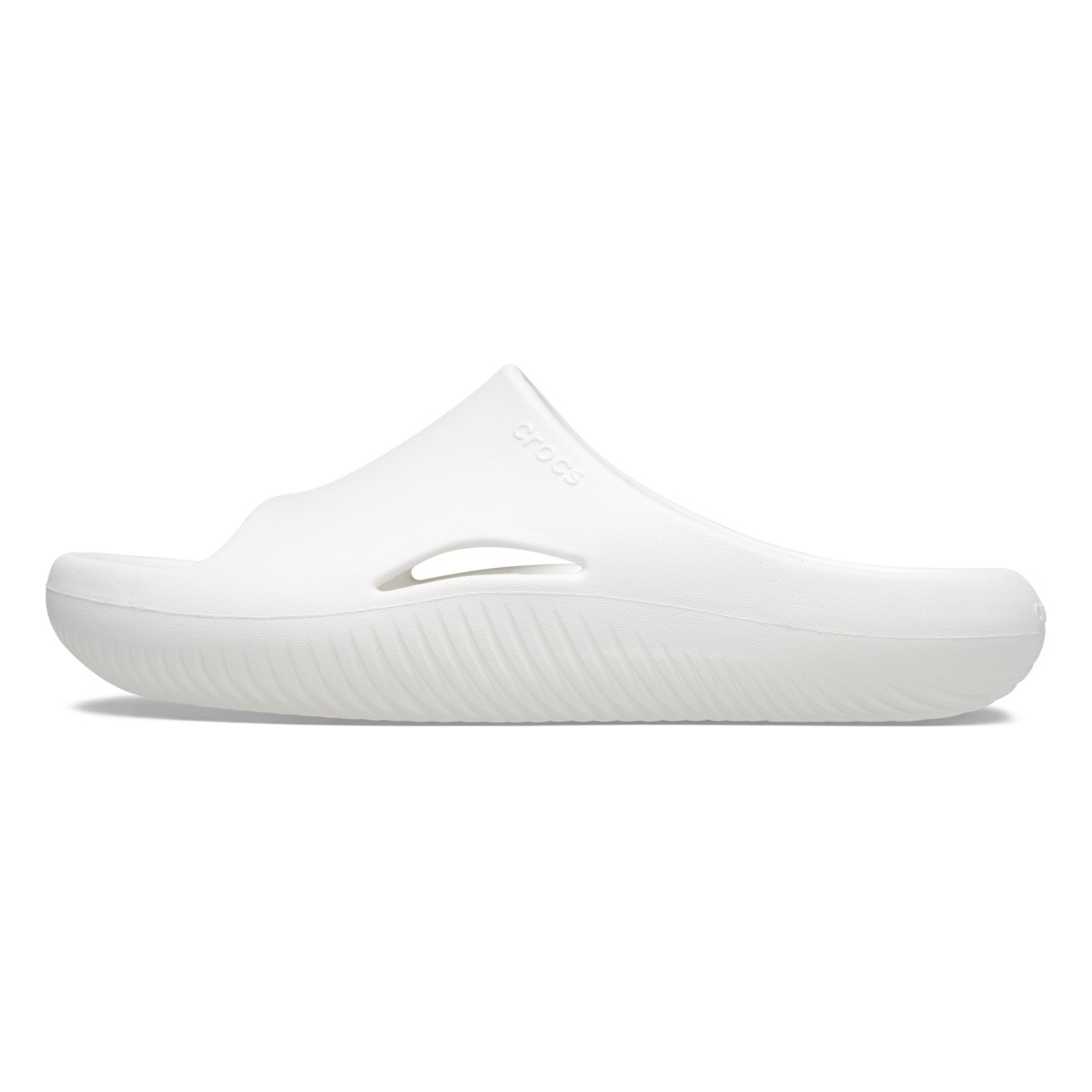Papuci Crocs Mellow Slide Alb - White - 2 | YEO