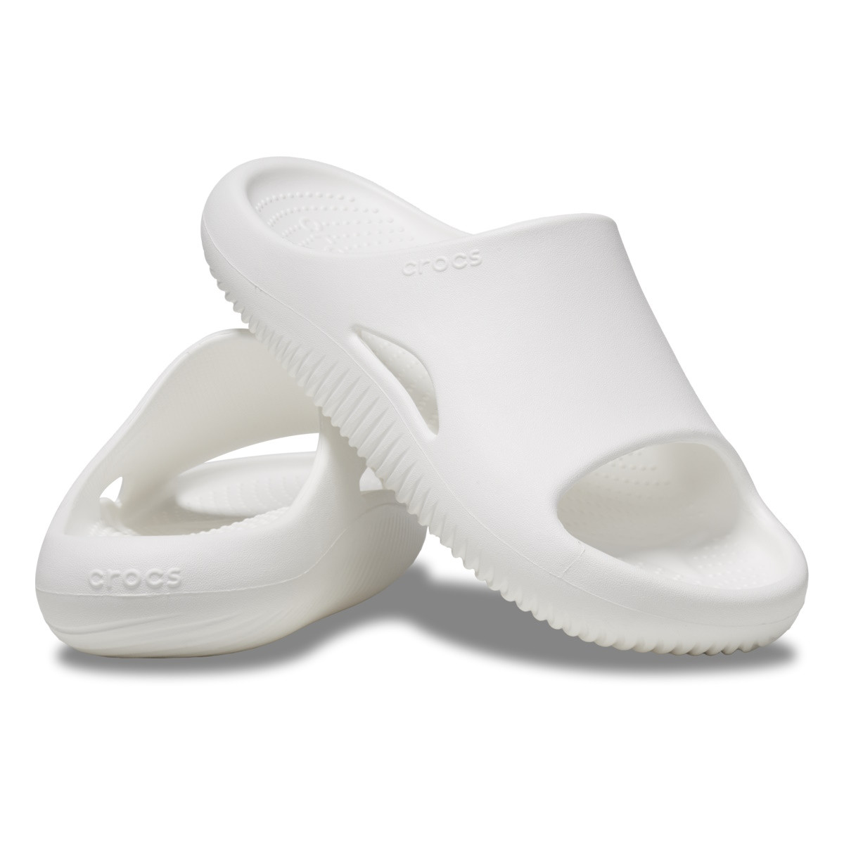 Papuci Crocs Mellow Slide Alb - White - 4 | YEO