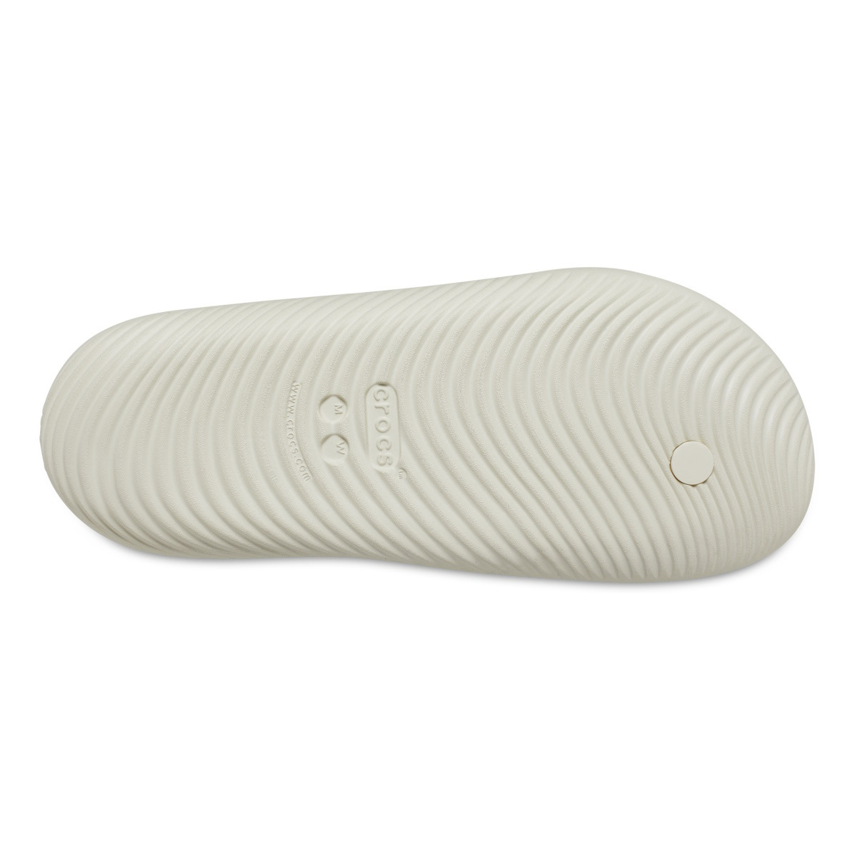 Șlapi Crocs Classic Mellow Flip Bej - Bone