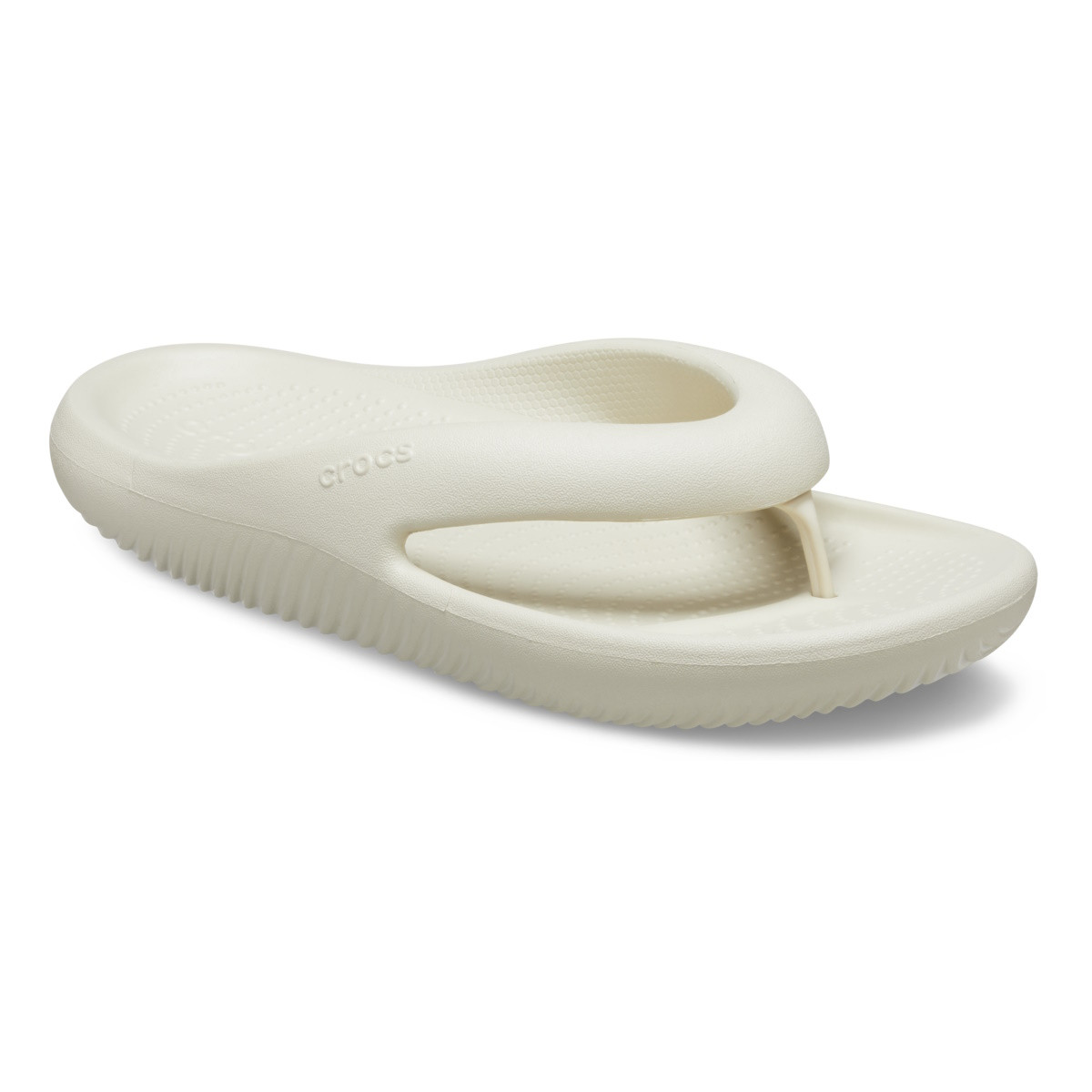 Șlapi Crocs Classic Mellow Flip Bej - Bone - 1 | YEO