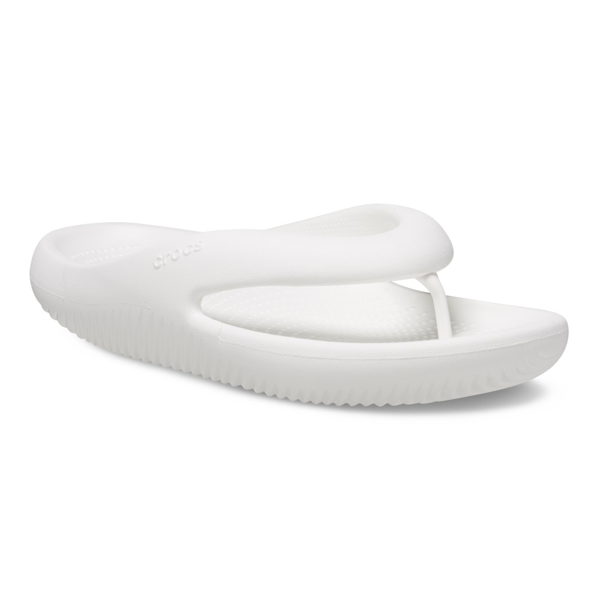 Șlapi Crocs Classic Mellow Flip Alb - White - 1 | YEO