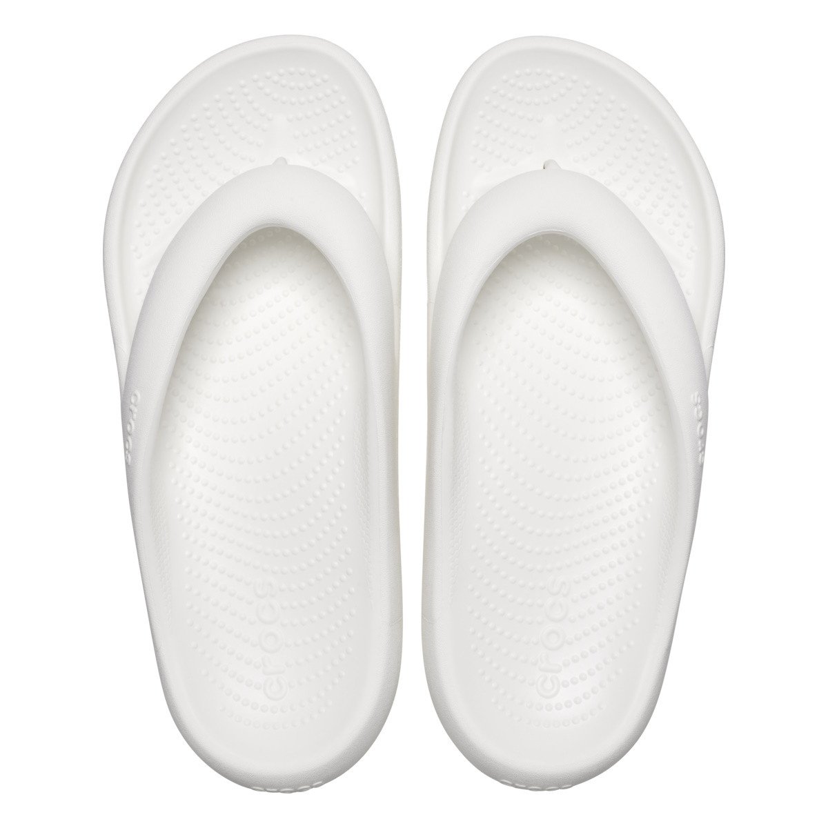 Șlapi Crocs Classic Mellow Flip Alb - White - 4 | YEO