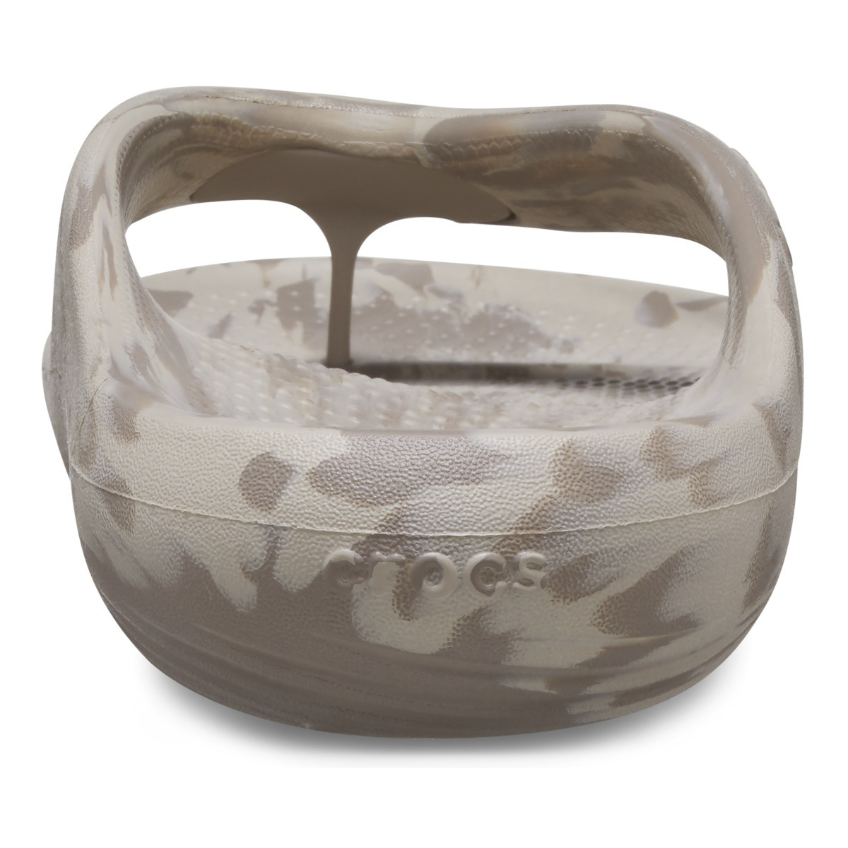 Șlapi Crocs Classic Mellow Marbled Flip Bej - Mushroom/Cobblestone - 5 | YEO
