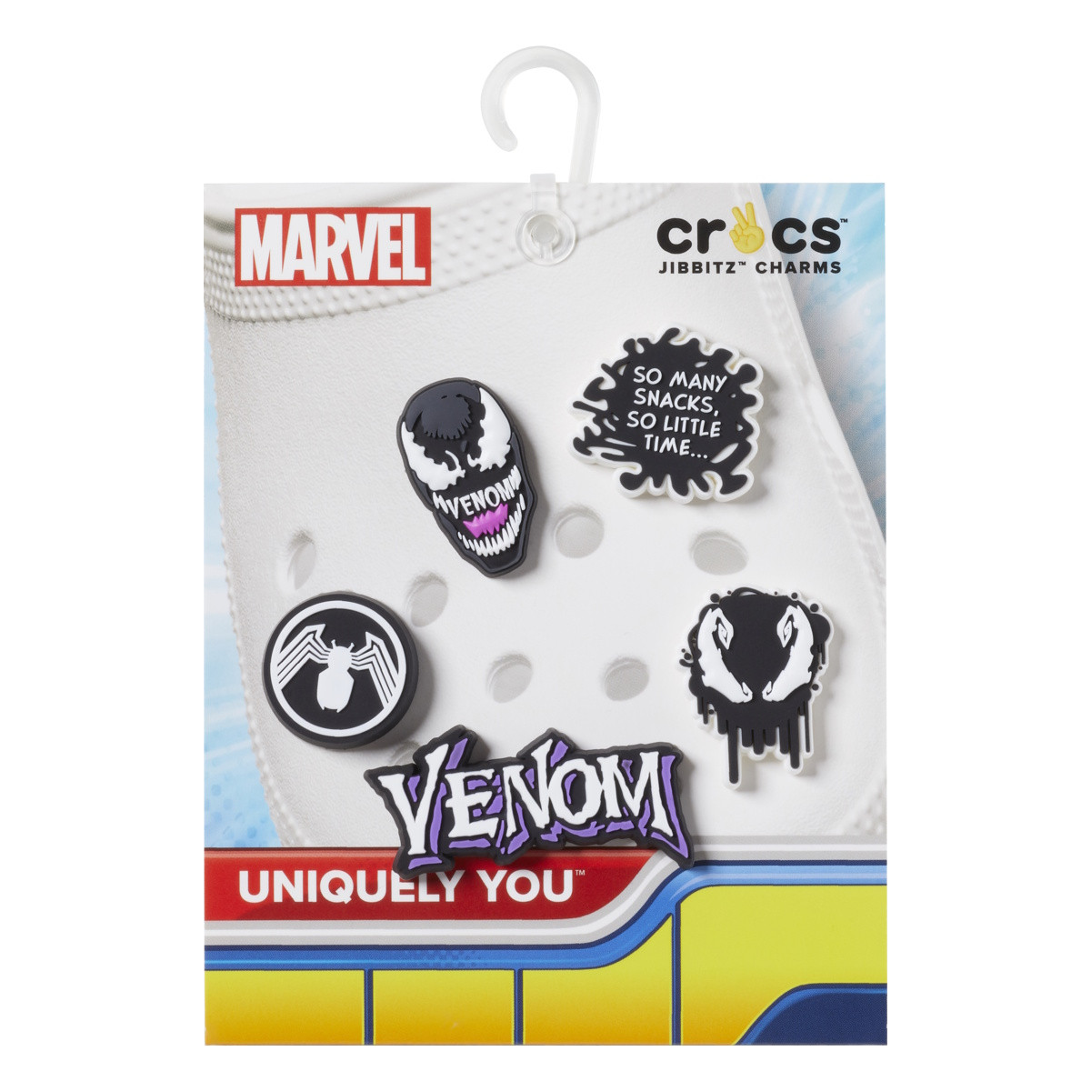 Jibbitz Crocs Spider-man Venom 5 Pack - 1 | YEO