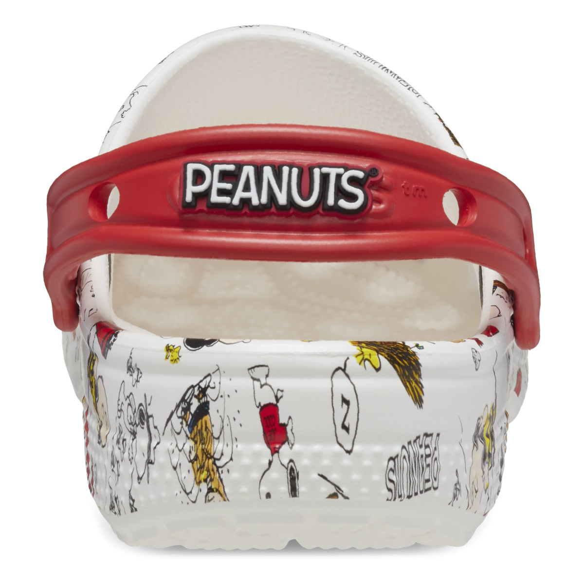 Saboti Crocs Toddler Peanuts Classic Clog Alb - White/Multi - 5 | YEO