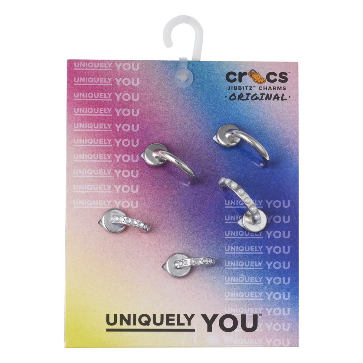 Jibbitz Crocs Silver Ring 5 Pack - 3 | YEO