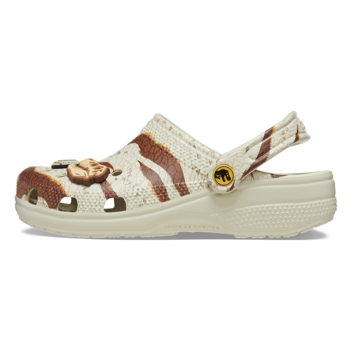 Saboti Crocs Classic Jurassic World Clog Bej - Bone - 2 | YEO